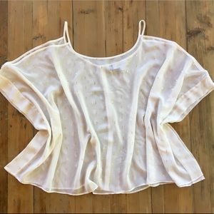 Jennifer Lopez sheer blouse